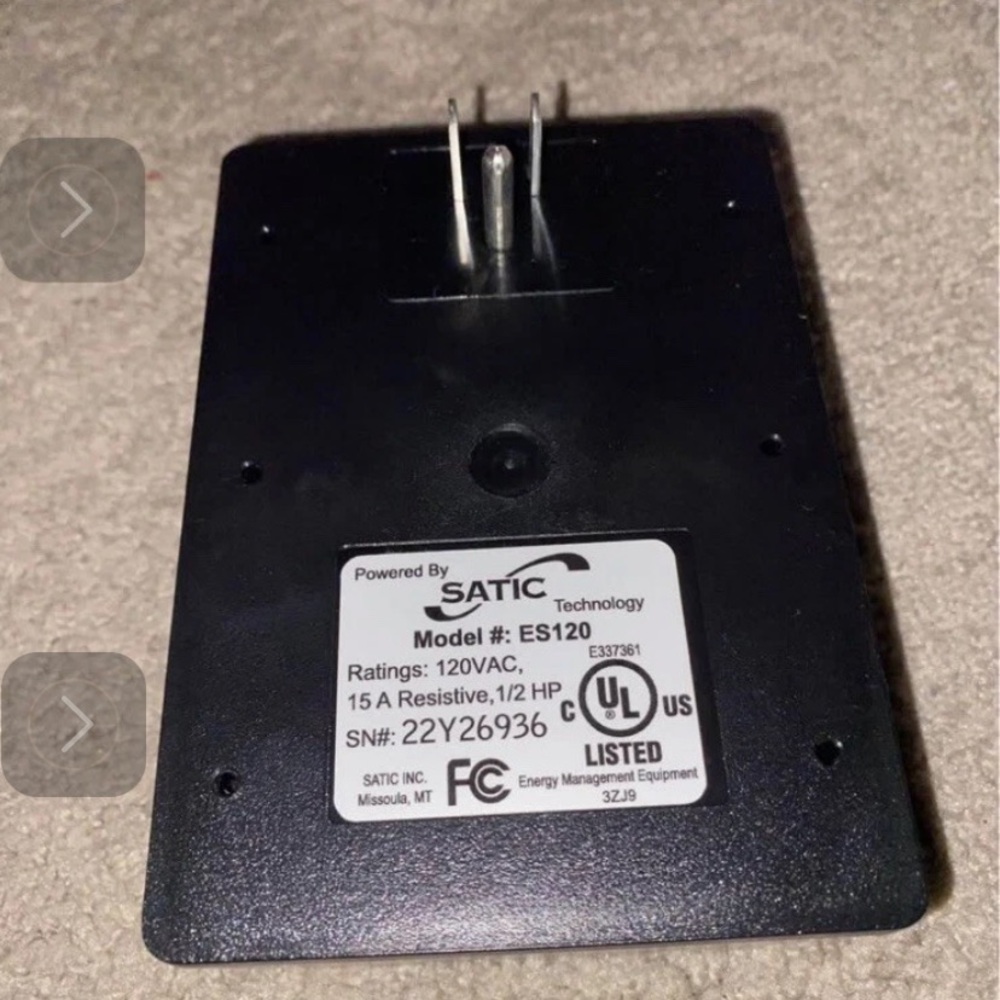 Pure power static dirty electricity filter